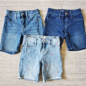 3 pairs of Old Navy ballerina style shorts